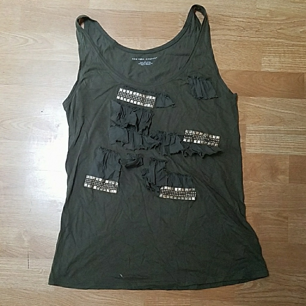 Punk studded shirt